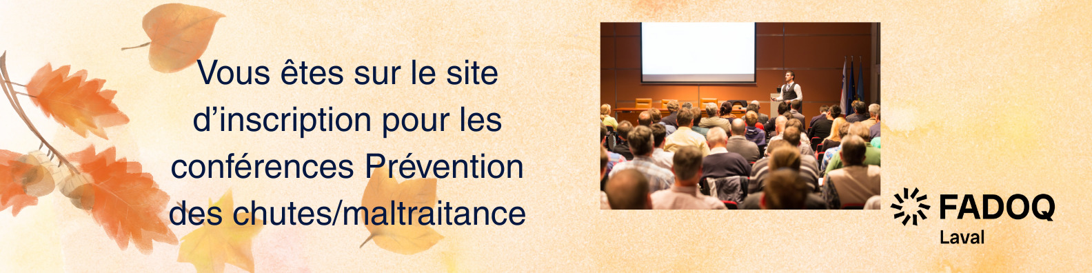 Conférence Prévention des chutes/maltraitances - Automne 2026